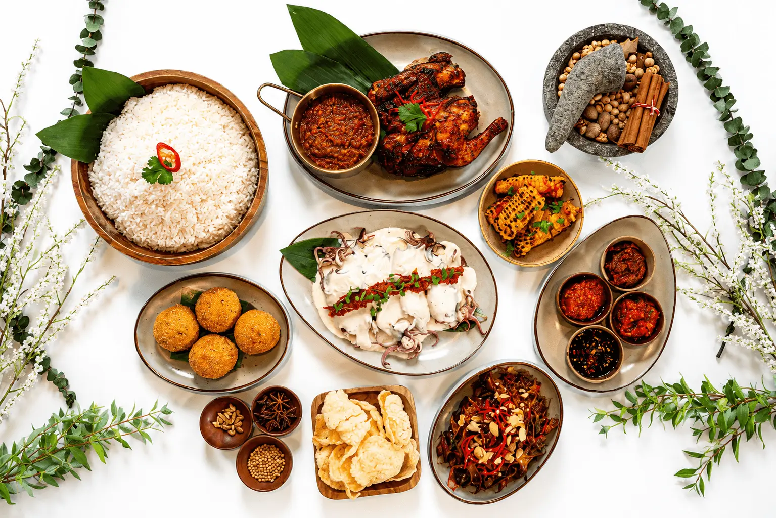 MAWAR & CO curated Nusantara feast